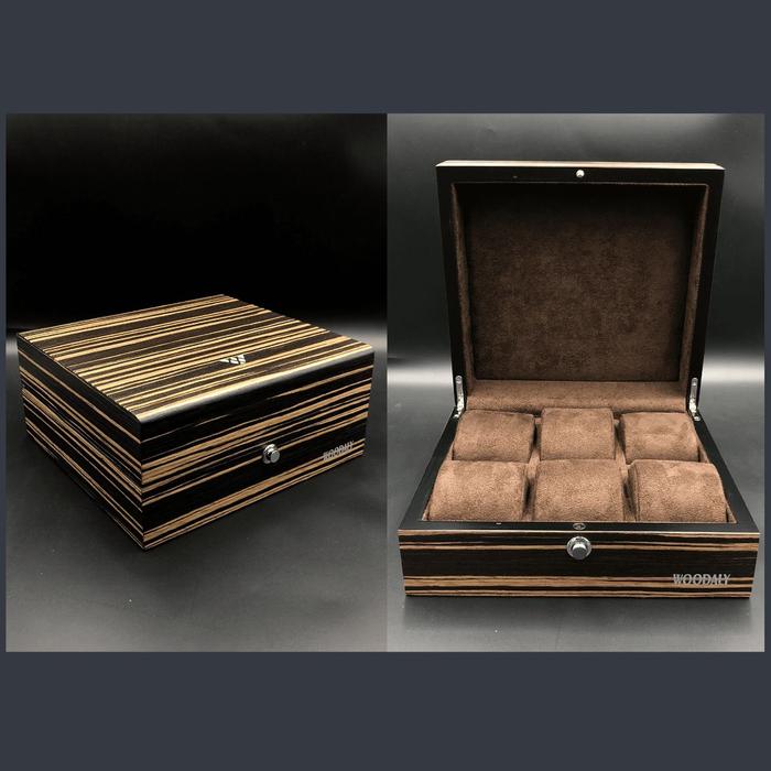 Gambar Kotak koleksi jam tangan isi 6 Woodaly (WD.9206) - 4 dari Woodaly Official Store undefined Tokopedia