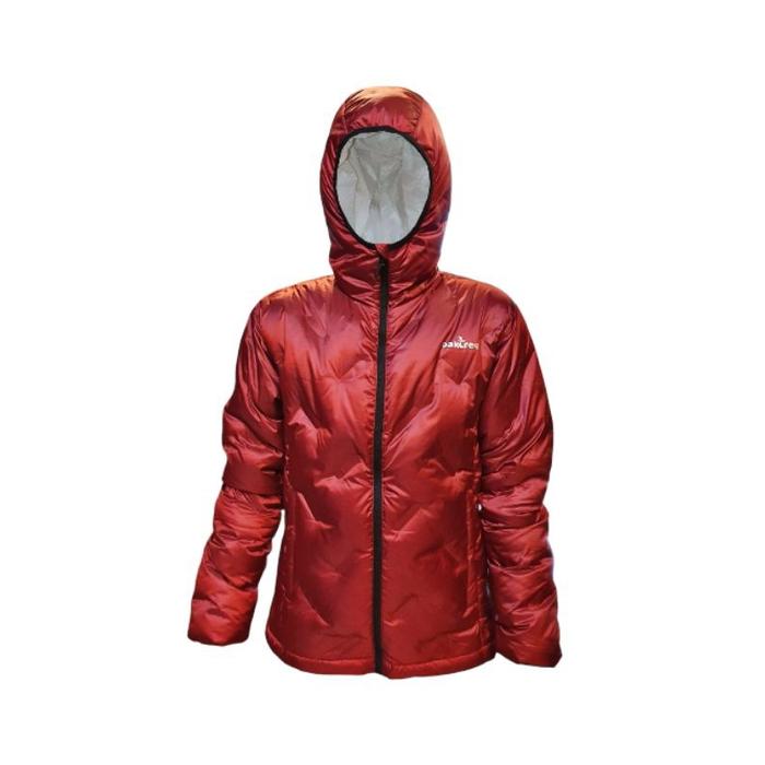 Gambar Jaket Bulu Angsa Ultralight Oaktree Seamless Down Snowpeak - Maroon/Putih, M dari Kayak Outdoor undefined Tokopedia