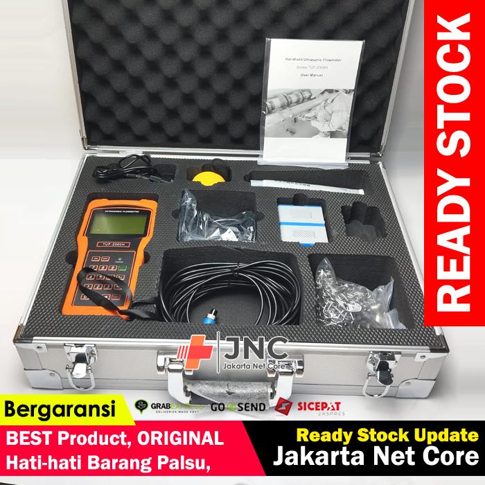Jual TUF2000H Ultrasonic Flow Meter Liquid Tester Meter 50-700mm TUF ...