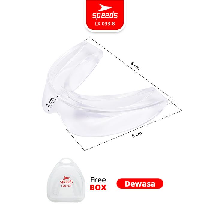Gambar Gumshield Dewasa Pelindung Gigi Dewasa Boxing speeds 010-01 40pc=1.3kg - 8PTH D dari Calary Toys undefined Tokopedia