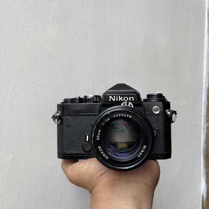 匿名配送】Nikon ひっぱる FE 一眼レフカメラ Nikkor 50mm f/1.4