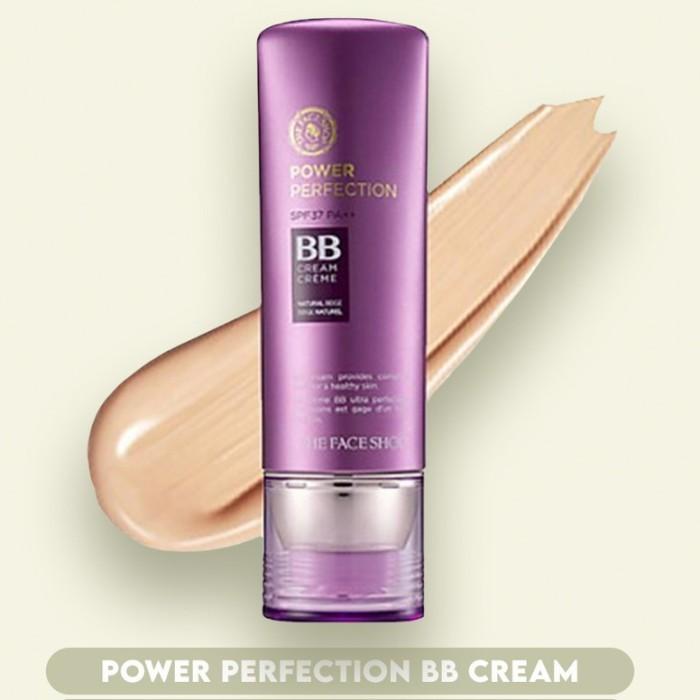 Gambar The Face Shop Power Perfection BB Cream SPF37 SPF 37 PA++ 20g 40g - V201 20g dari EMuBa Shop undefined 3 Tokopedia