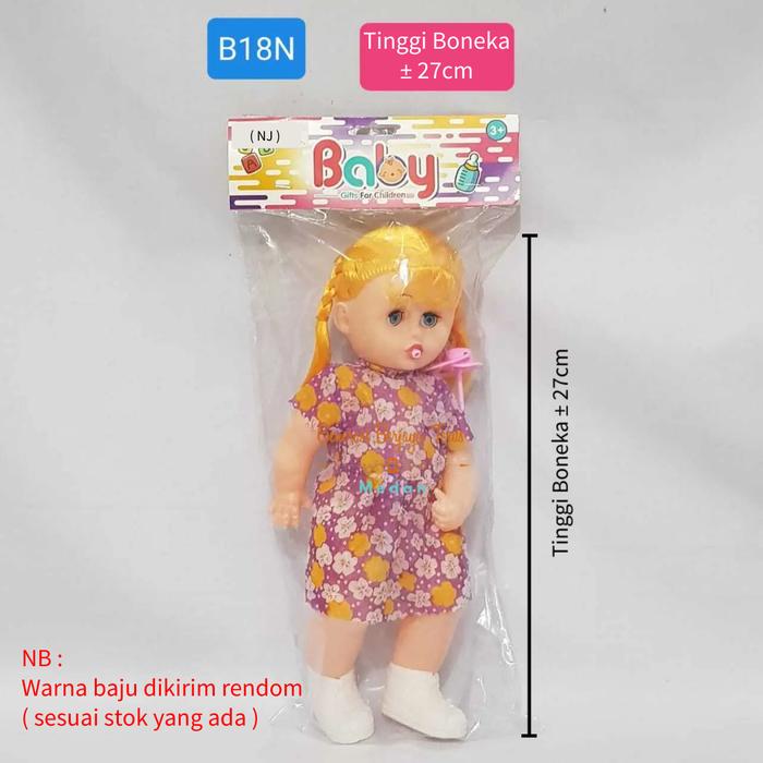 Gambar Mainan Funny Doll Nangis / Mainan Boneka Bayi Nangis / Boneka Bayi Dot - 01 dari GENERASI BERJAYA TERUS undefined 5 Tokopedia