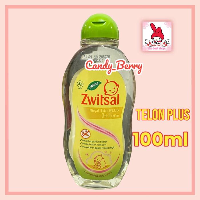 Gambar ZWITSAL Natural Minyak Telon Plus 3+1 Action 100 ml dari CandySweetyShop undefined Tokopedia
