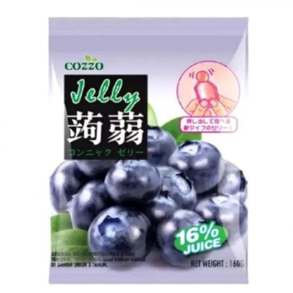 Gambar Cozzo Konnyaku Jelly 160gr Blueberry Mango Lychee Passion Fruit HALAL - Blueberry dari Nuthouses undefined Tokopedia