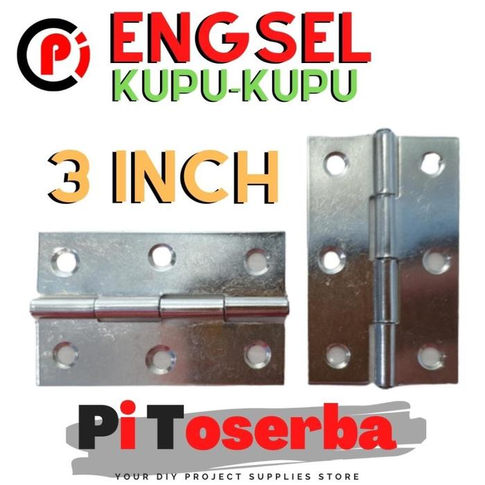Jual Engsel Lipat Model Kupu Kupu Ukuran 3 Inch 66mm Stainless Untuk ...