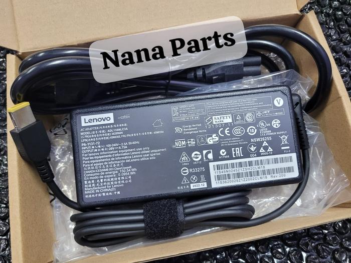 Gambar Adaptor Charger Lenovo Gaming 135 Watt  170 Watt 230 Watt 300 Watt - 20V 6.75A 135W dari Nanaparts08 undefined Tokopedia