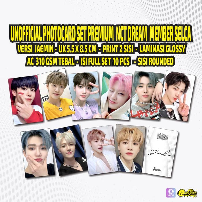 Gambar PC Photocard Nct Dream Selca Member laminasi Glossy anti air - JAEMIN 10PCS dari WHYCUT KPOP_NEW undefined Tokopedia