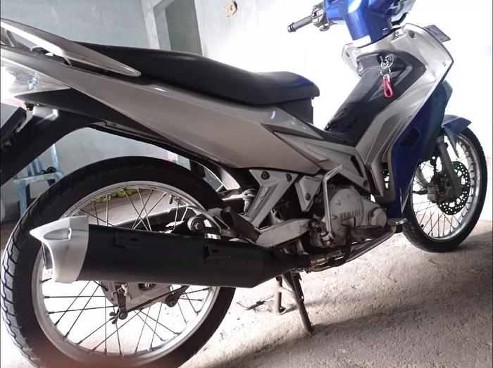 Gambar Knalpot jupiter Mx king Mx135 Vixion standar racing PnP tinggal pasang - Mx old, full system PnP dari crproject exhaust undefined Tokopedia