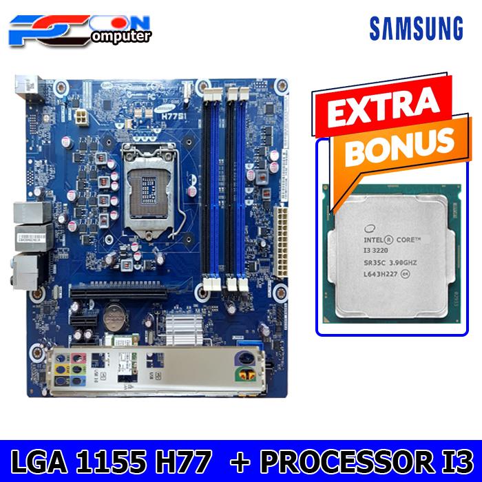 Gambar Mobo Motherboard Mainboard H77 Soket LGA 1155 - H77 SS I3 dari PC ON COMPUTER undefined Tokopedia