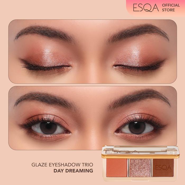 Gambar ESQA Glaze Eyeshadow Trio - Day Dreaming dari Esqa Cosmetics Kota Tangerang Tokopedia