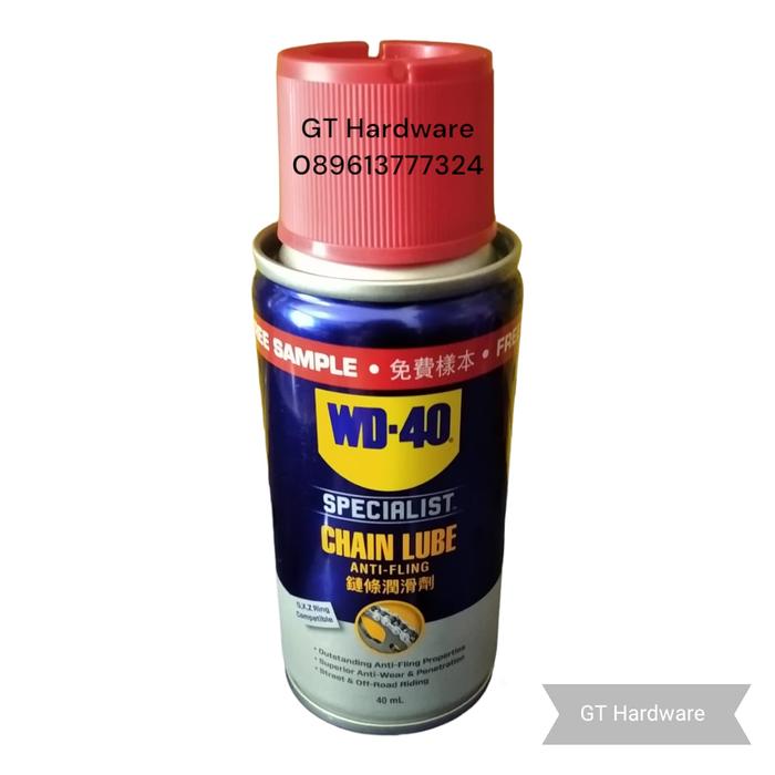 Gambar Wd 40 Specialist Automotive Chain Lube 40Ml Wd40 Chain Lube 40 Ml dari GT Hardware Makita undefined Tokopedia