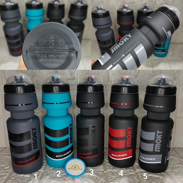 Gambar Bidon Bottle Botol Minum Sepeda STRUMMER Smoky BPA Free Food Grade dari LilsunshineshopBikePart undefined Tokopedia