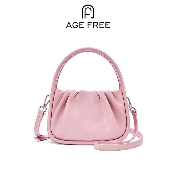 Gambar 【Produk baru】AGE FREE Tas mini  Tas tanganTas Selempang Wanita - Merah Muda dari AGE FREE undefined Tokopedia