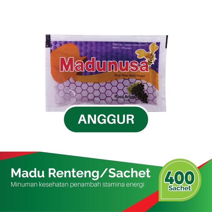 Gambar Madunusa Renteng 1 Karton Madu Murni - Anggur dari Nusaherbs undefined Tokopedia