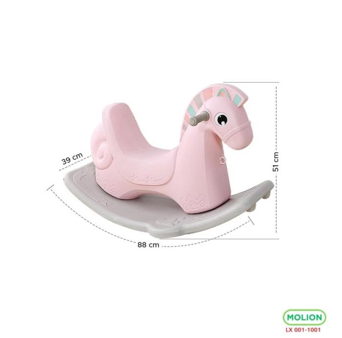 Gambar mainan anak kuda kudaan dorong junkat jungkit mainan jungkit - M 1001 pink dari uncu88shop undefined Tokopedia