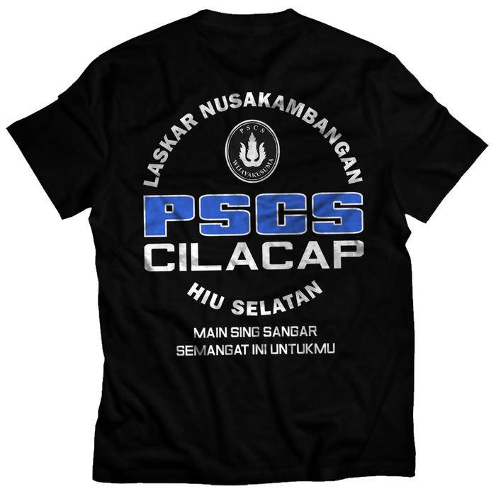 Gambar Kaos PSCS Cilacap Laskar Nusakambangan Baju Distro Pria Katun Combed - XXL dari Lizwana Collection undefined Tokopedia