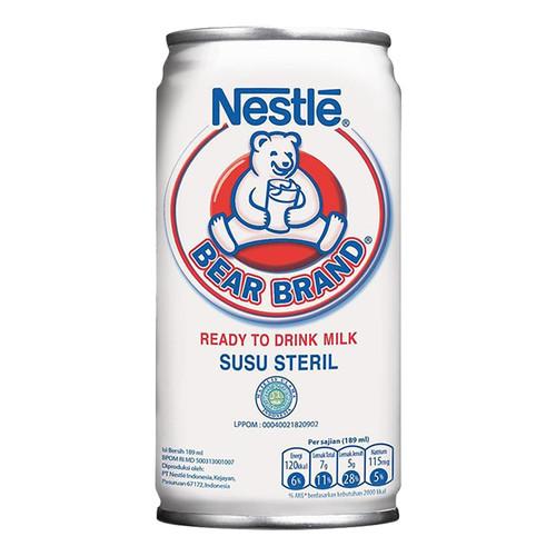 Gambar BEAR BRAND SUSU STERIL NESTLE 189 ML dari Kini Mart Surabaya undefined Tokopedia