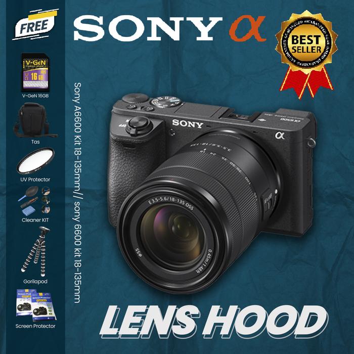 Lens Sony A 6600 New Sony Alpha 6600 18-135mm Black
