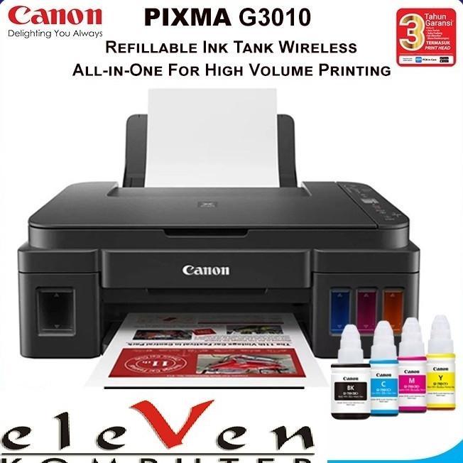 Gambar Printer Wifi Canon G3010 All In One Ink Tank - G3010+TINTA dari Hoshi Elektronik undefined Tokopedia