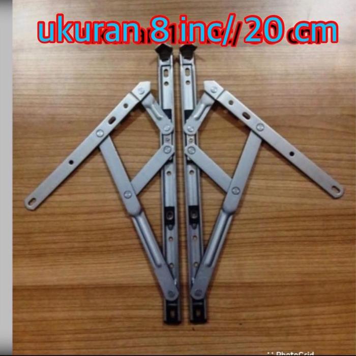 Gambar Engsel Casement Ukuran 20 inc 24 inc 12 Inch/ 30 cm ss ENGSEL CASEMENT - 8 inch, L dari FULL PROJECT undefined Tokopedia