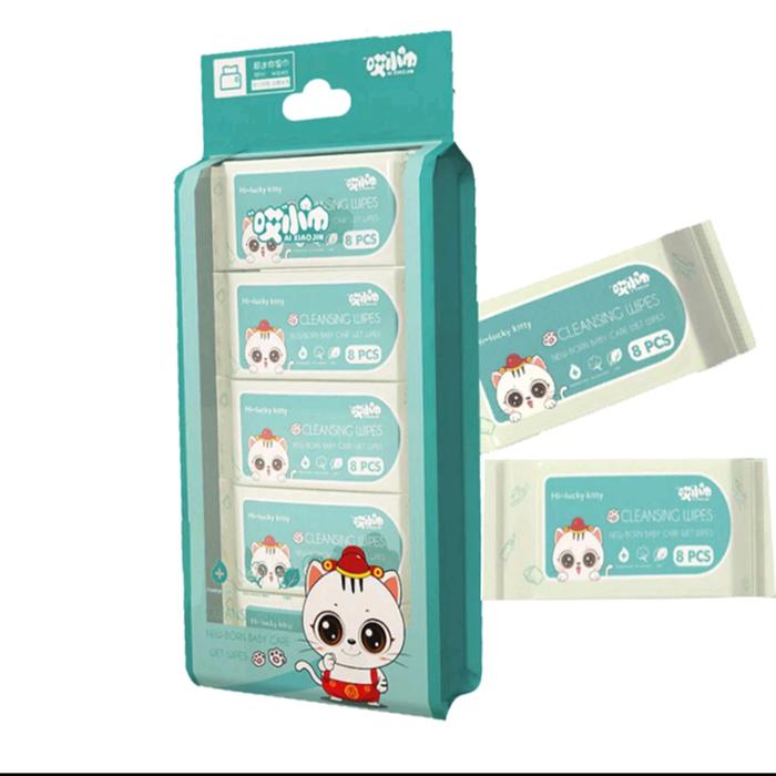 Gambar Tissue basah mini - Hijau dari HL Kosmetik Malang undefined Tokopedia