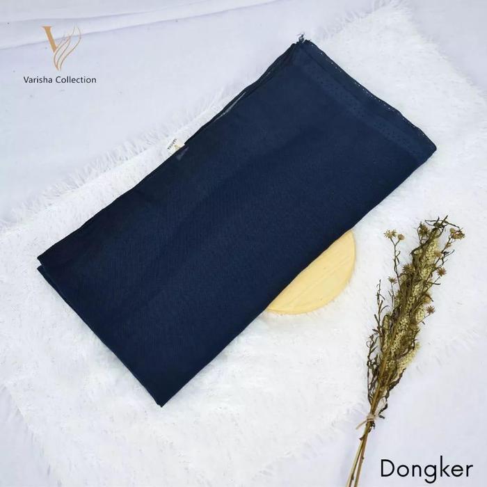 Gambar hijab segi empat Paris jadul | Varisha part 1 - Dongker/ navy dari Recha hijab store undefined Tokopedia