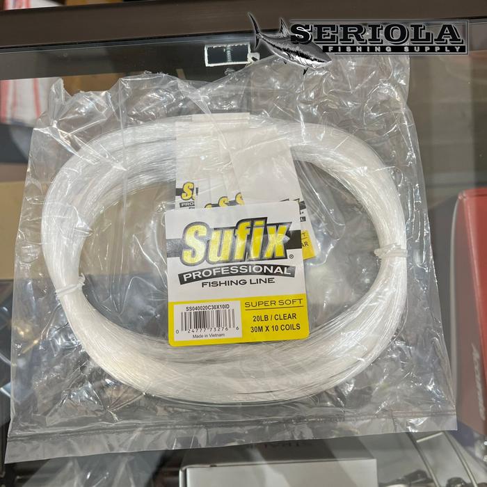 Gambar SENAR MONO SUFIX SUPERSOFT FISHING LINE PER SPOOL - 20lb dari SERIOLA FISHING SUPPLY undefined Tokopedia
