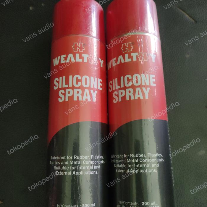 Gambar silicone spray wealthy dari vans audio undefined Tokopedia