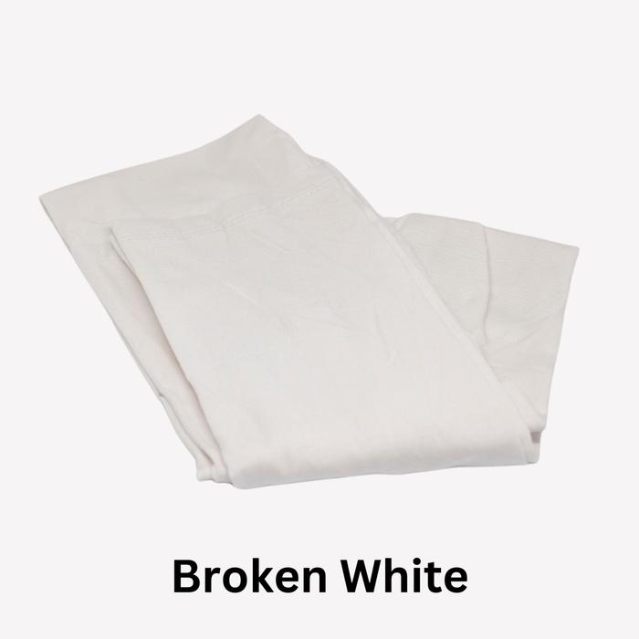 Gambar Manset Tangan Sambung JUMBO / manset bolero kaos rayon - Broken White dari House Of Seas undefined Tokopedia