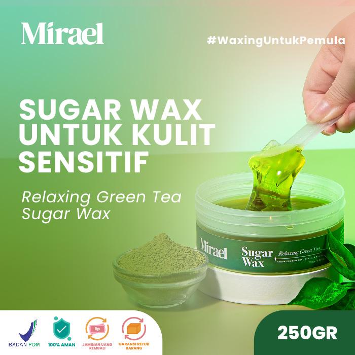 MIRAEL Relaxing Green Tea Sugar Wax Kit Green Tea 250gr