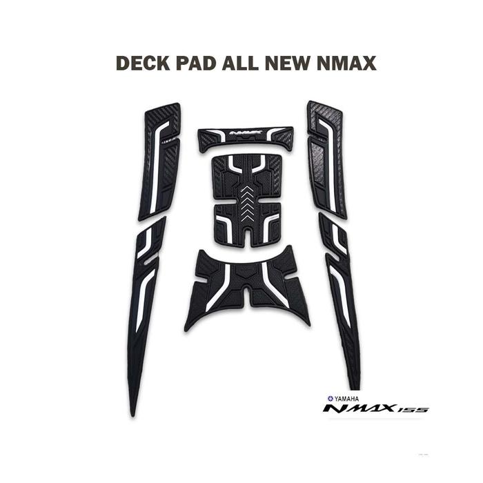 Gambar Tankpad New Nmax 155 Aksesoris Deckpad Motor Yamaha Bahan Karet - Putih dari Bo,store undefined Tokopedia