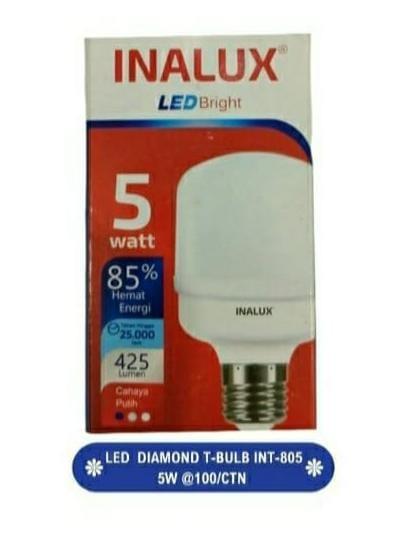 Gambar lampu inalux LED bright 5w 10w 15w 20w 30w - 5 watt dari Tegar_Pratama undefined 4 Tokopedia