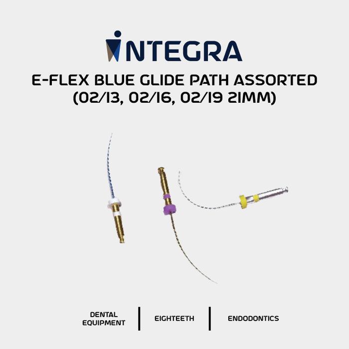 Gambar E-FLEX BLUE (GLIDE PATH) - File Rotary Endodontic Eighteeth - L 21m dari INTEGRA DENTAL undefined Tokopedia