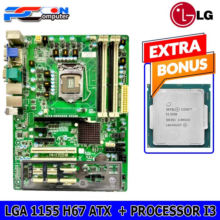 Gambar Mainboard Intel LGA 1155 P67 4 Slot ram VGA Offboard Merek campur - H67 LG I3 dari PC ON COMPUTER undefined Tokopedia