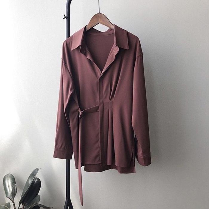 Gambar Terbaru Nanda Blouse - Un S M L XL XXL XXXL XXXXL 2XL 3XL 4XL 2L 3L 4L - BROWN, 3XL dari JAJANG SELLER undefined 5 Tokopedia