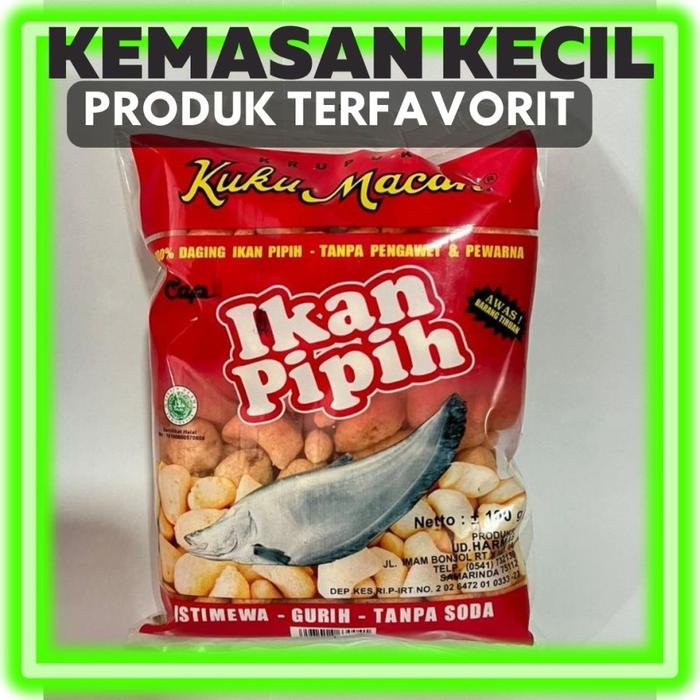 Gambar Amplang Kuku Macan Cap Ikan Pipih khas Samarinda UD Harmas - Kecil dari Pendjoeal Terpertjaja_NEW undefined Tokopedia