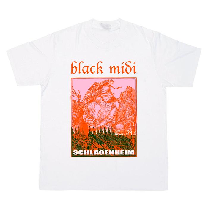 Jual Black Midi Band T-Shirt SCHLAGEINHEIM XL Kota Bandung