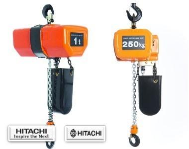 Jual Hitachi Electric Chain Hoist + trolley 2 ton 2000 kg 1 phase 220V ...