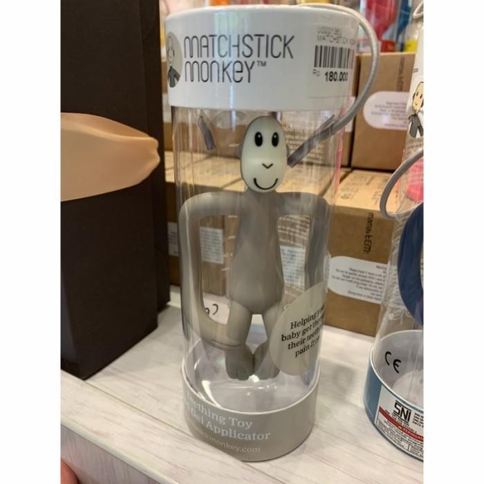 Gambar Matchstick Monkey - Original Teether TERMURAH - Grey dari Ninety Six Point Official undefined Tokopedia