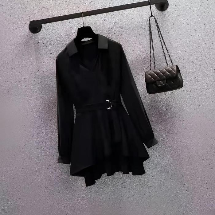 Gambar Terbaru Gonza Blouse - Un S M L XL XXL XXXL XXXXL 2XL 3XL 4XL 2L 3L 4L - BLACK, S dari JAJANG SELLER undefined Tokopedia