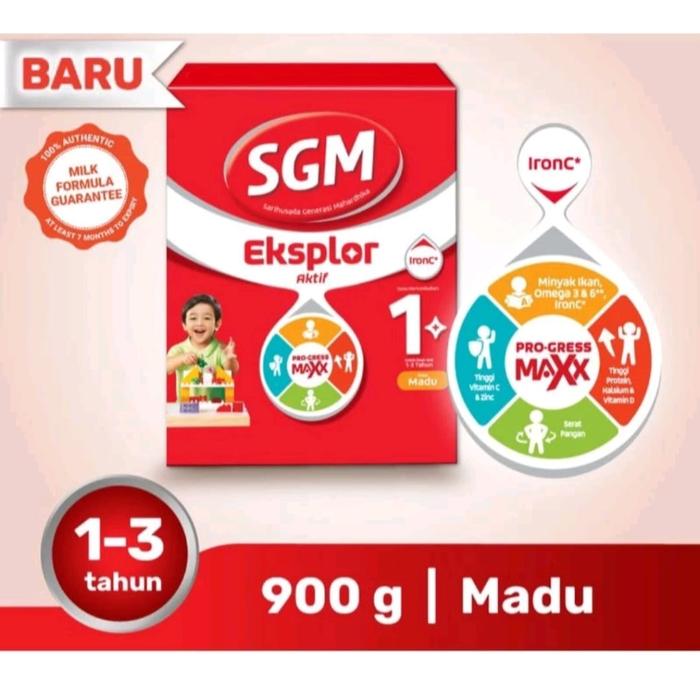 Gambar SGM Eksplor 1+/3+/5+ Madu/Vanila 900GR - 1+ Madu dari GaleriSusu&DiaperViollet undefined Tokopedia