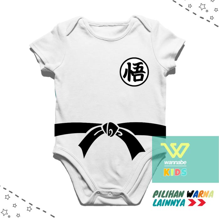 Jumper Bayi Anime DR4GONBALL Jumper Lucu Baju Bayi Pakaian Bayi Hitam, S