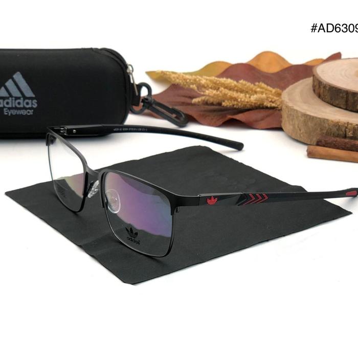 Gambar Frame Kacamata Pria Adidas a 6309 Grade Original - Hitam Merah dari Optik Citi Eyewear undefined Tokopedia