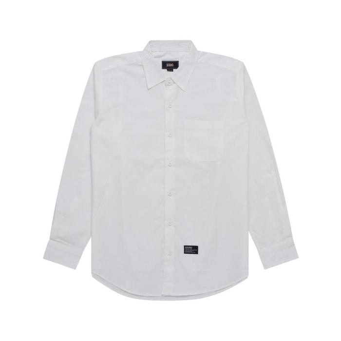 Gambar Terbaru Screamous Kemeja Longsleeve Shirt ANTOLIN OFF WHITE - OFF WHITE, S dari JAJANG SELLER undefined Tokopedia