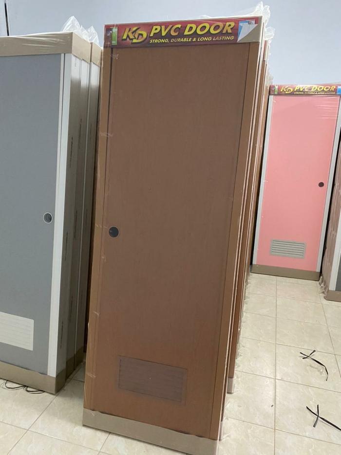 Gambar Pintu PVC Muriko Ukuran Kusen 70 x 195 / Pintu Kamar / Pintu Toilet - STDPLS/STDJLS, Putih dari global pintu & Jendela undefined Tokopedia