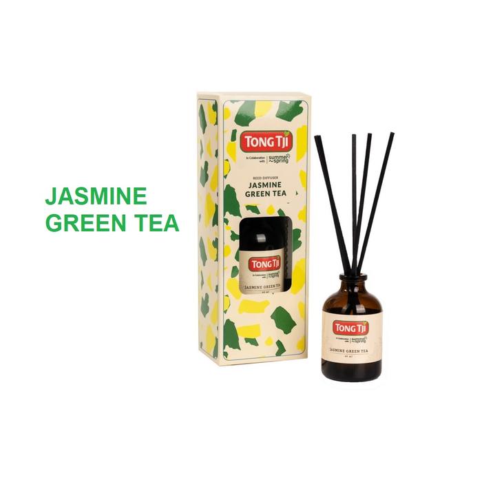 Gambar Reed Diffuser Summer Spring Pengharum Ruangan Lavender wangi hotel - Botol Cairan Essential Oil 40ml dengan Fiber Stick 5 pcs - Green Tea  dari UmmiAnggiShop undefined Tokopedia