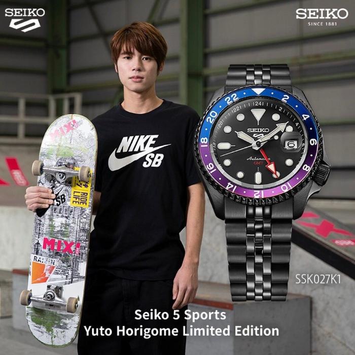 Gambar Seiko 5 Sports Yuto Horigome Limited Edition SSK027 SSK027K1 dari SunArloji undefined Tokopedia