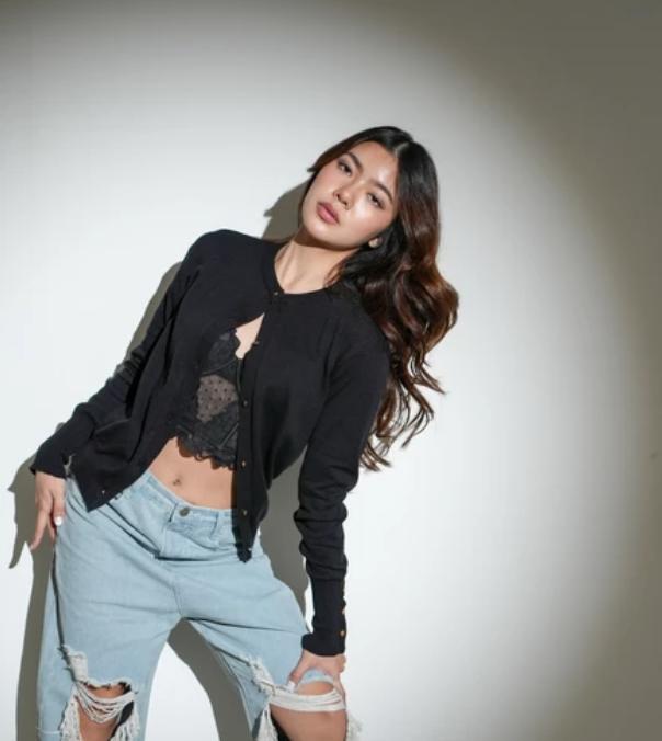 Gambar Thalia Outer - Black dari Luknits Official undefined Tokopedia