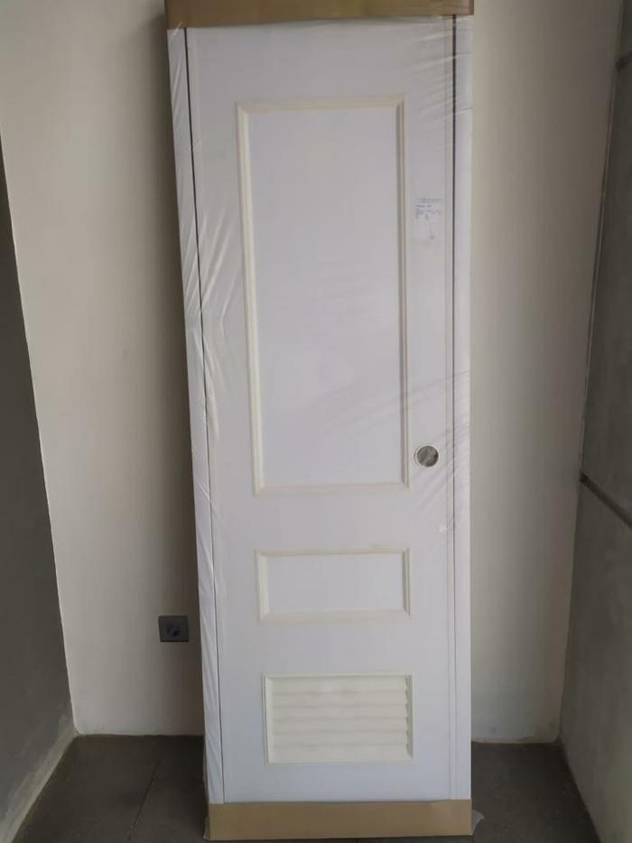 Gambar Pintu PVC Fuso Ukuran Kusen 70 x 195/Pintu Toilet/Pintu Kamar - Y20, Putih dari global pintu & Jendela undefined Tokopedia